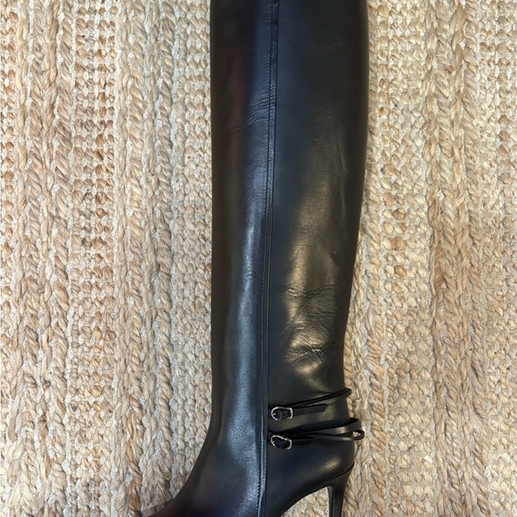 DOROTHEE SCHUMACHER
On Point Leather Knee-high Boots In Schwar - Picture 3 of 11